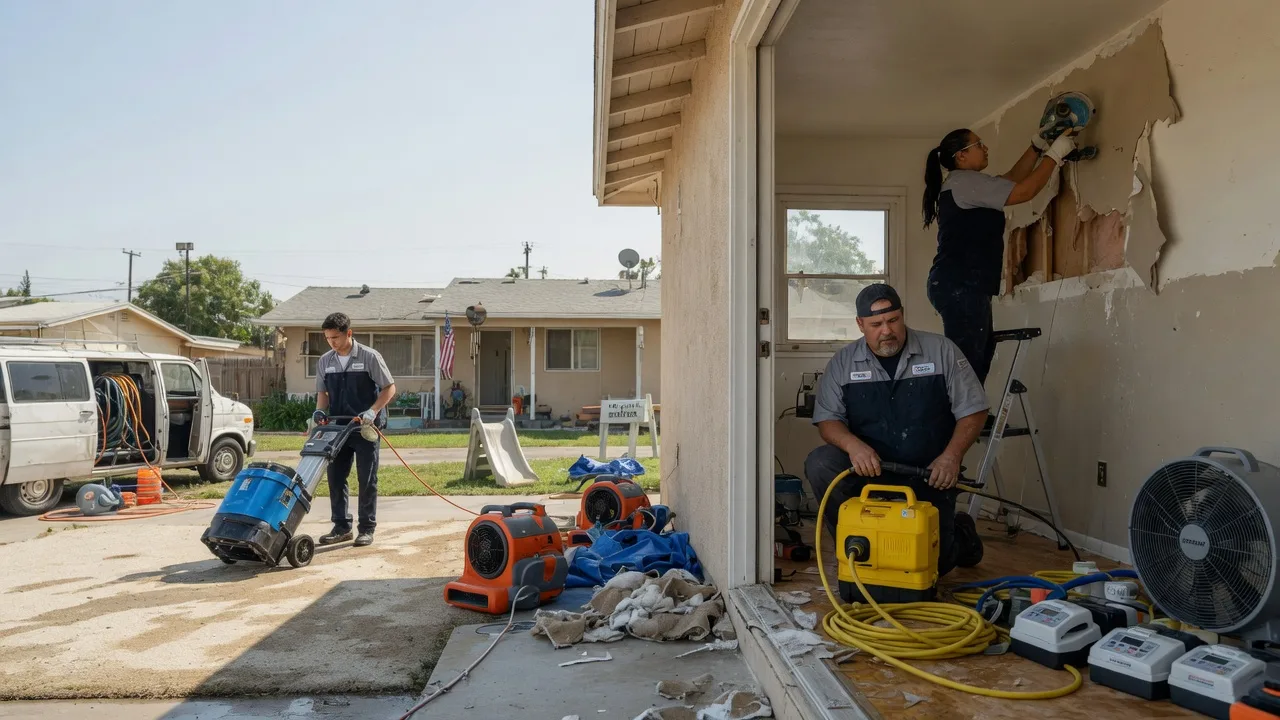 Water Damage Restoration in Blanket, TX near me
